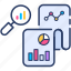 analysis, data, market, research icon 