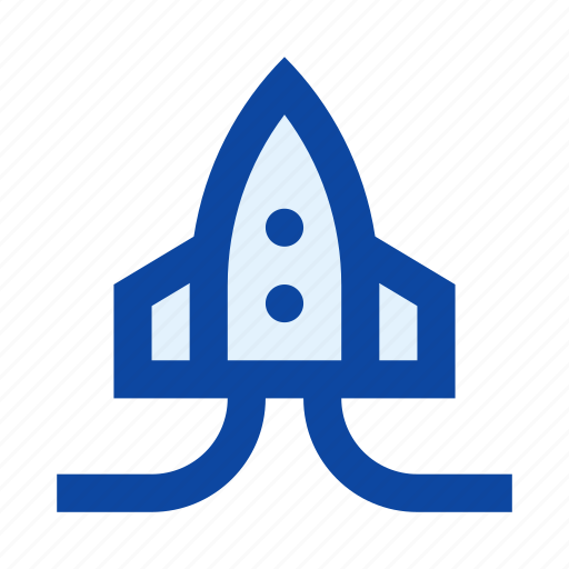 Business, launch, rocket, space, start, startup icon - Download on Iconfinder