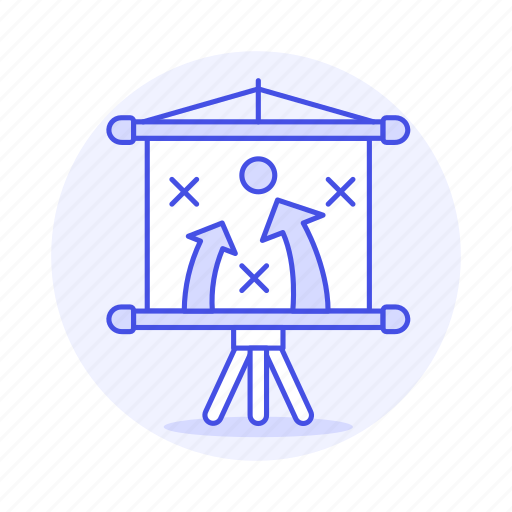 Board, business, easel, plan, presentation, project, strategy icon - Download on Iconfinder