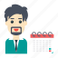 avatar, calendar, deadline, employee, user 