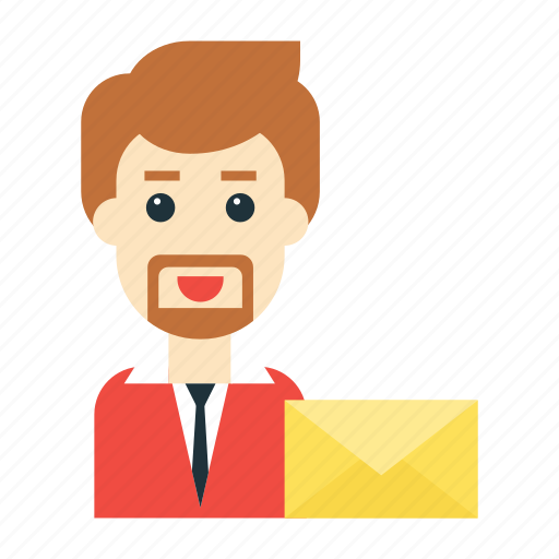 Activity, employee, envelope, message, user icon - Download on Iconfinder