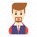 avatar, employee, male, man, user