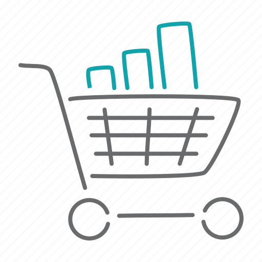 Finance, market, sales, cart, shop, shopping, statistics icon - Download on Iconfinder
