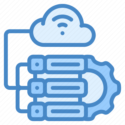 Database, server, storage, cloud, hosting, data, computing icon - Download on Iconfinder