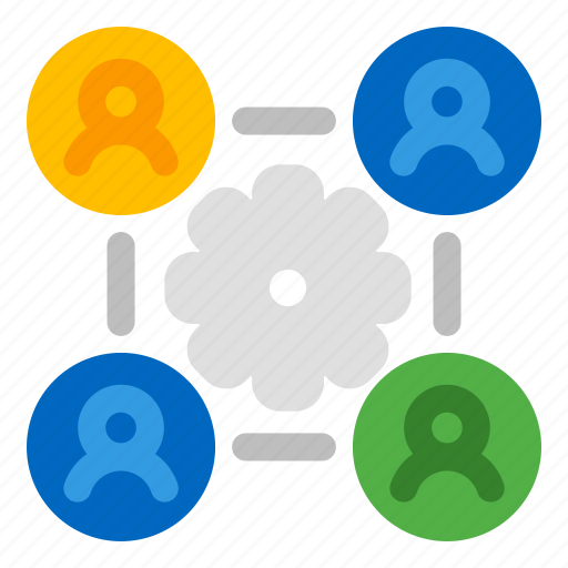 Teamwork, team, workflow, process, cooperation, development icon - Download on Iconfinder