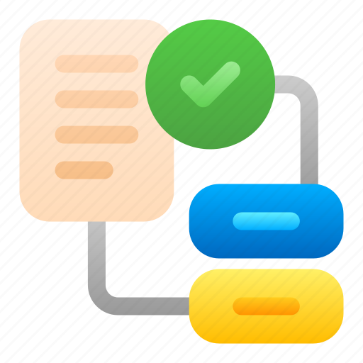File, path, correct, checkmark, options, document icon - Download on Iconfinder