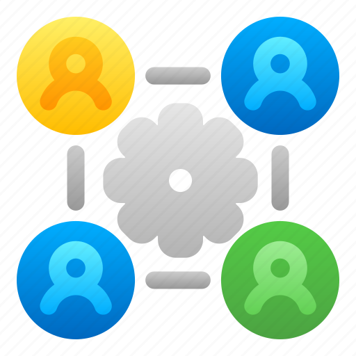 Teamwork, team, workflow, process, developement, cooperation icon - Download on Iconfinder