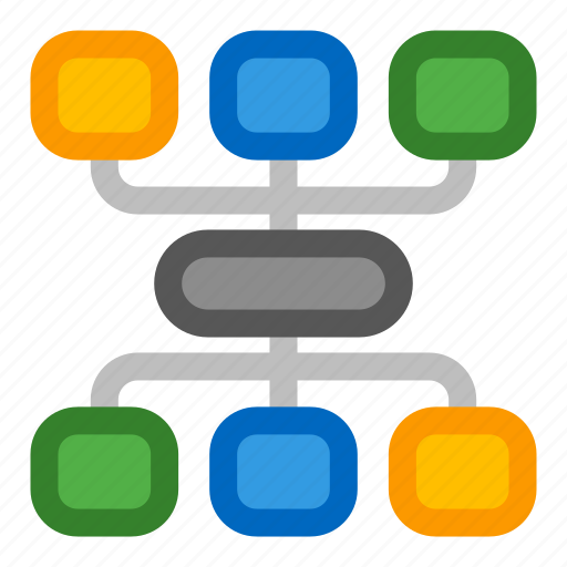Workflow, common, path, resources, unite, work, development icon - Download on Iconfinder