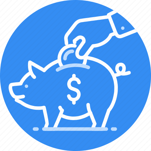 Cash, deposit, money, pig, pigy, saving icon - Download on Iconfinder
