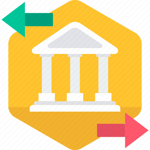 Bank, financial institution, security, stock house, treasury, banking, business icon - Download on Iconfinder