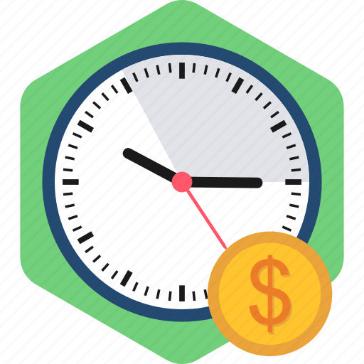 Dollar, money, time, timings, credit, finance, payment icon - Download on Iconfinder