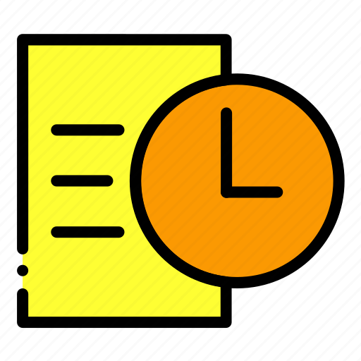 Agenda, schedule, time, clock, appointment, event icon - Download on Iconfinder