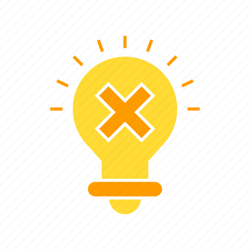 Bad idea, bulb, creative icon - Download on Iconfinder