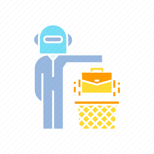 Job, jobless, robot, robot worker, unemployed icon - Download on Iconfinder