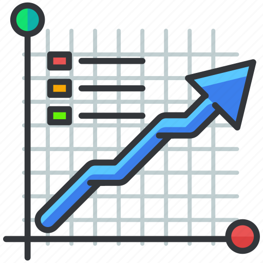Arrow, business, chart, economic, graph, statistics icon - Download on Iconfinder