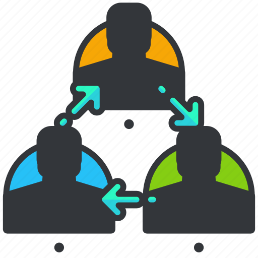 Arrow, business, economic, employee, transfer icon - Download on Iconfinder