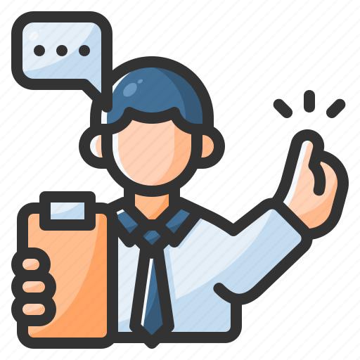 Coordinator, manager, businessman, employee, management, people icon - Download on Iconfinder