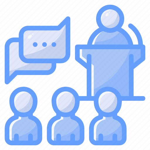Conference, meeting, presentation, group, business, office icon - Download on Iconfinder