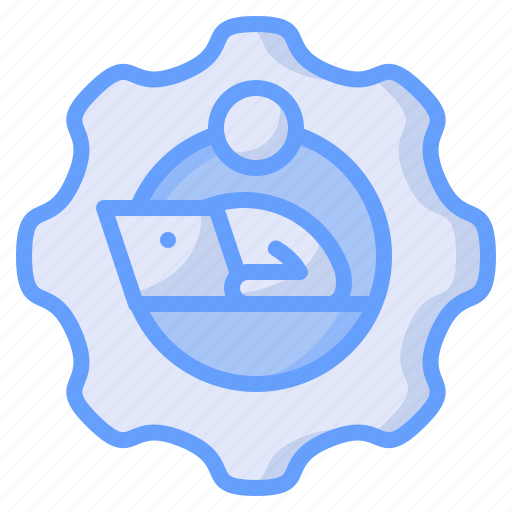 Remote employee, freelancer, workplace, office, working, desk, laptop icon - Download on Iconfinder