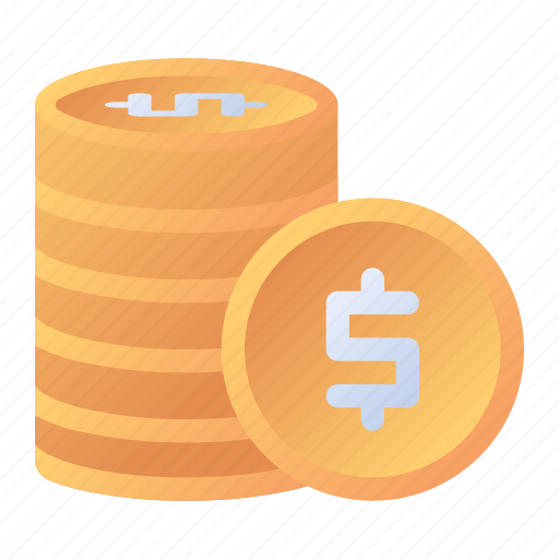 Money, coin, currency, balance, stacked icon - Download on Iconfinder