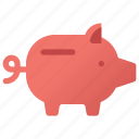 piggy, saving, money, bank, banking