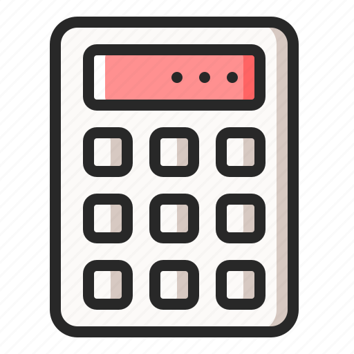 Accounting, calculate, calculator, count, math, mathematics icon - Download on Iconfinder