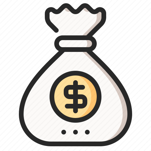 Bag, budget, donation, funds, loan, money, money bag icon - Download on Iconfinder