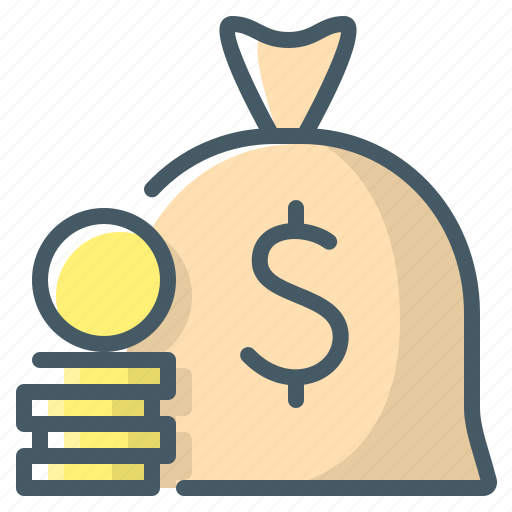 Bag, finance, finances, saving, money icon - Download on Iconfinder