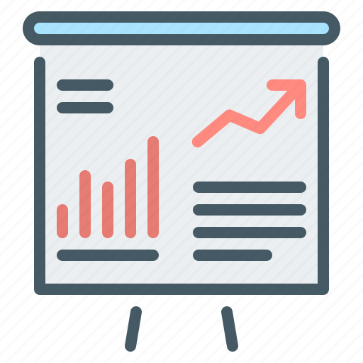 Chart, financial, financial report, flip chart, report icon - Download on Iconfinder