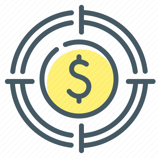 Aim, finance, goal, purpose, target icon - Download on Iconfinder