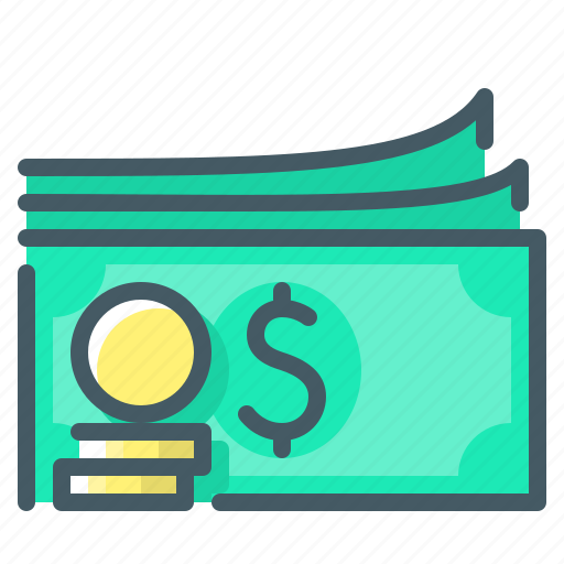 Cash, currency, dollar, money, profit, revenues icon - Download on Iconfinder