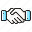 agreement, business, handshake, negotiation, partner, partnership, trade 