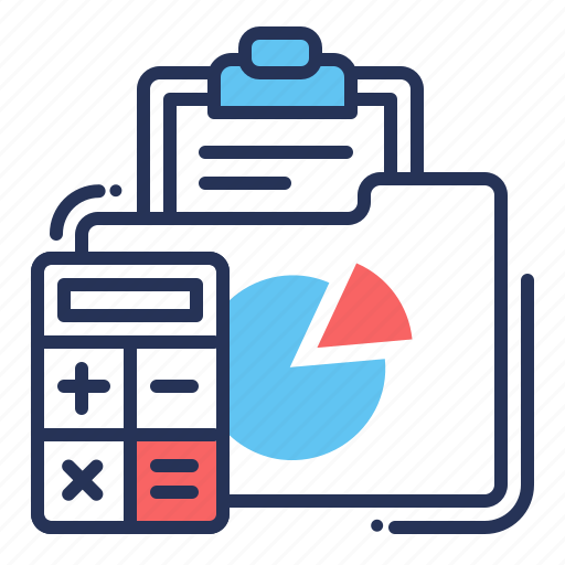 Accounting, bookkeeping, calculating, chart icon - Download on Iconfinder