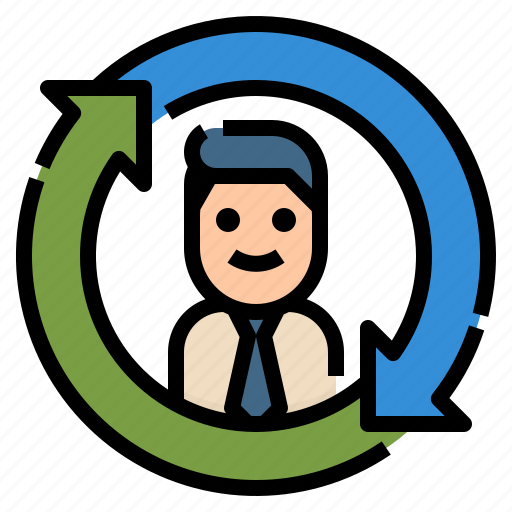 Business, employee, human, management, resource, turnover icon - Download on Iconfinder