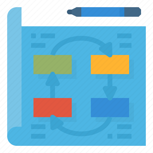 Business, chart, management, planning, process icon - Download on Iconfinder