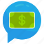 transfer, cash, chat, dollar, financial, payment, business 