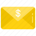 cash, email, finance, mail, money, financial, business