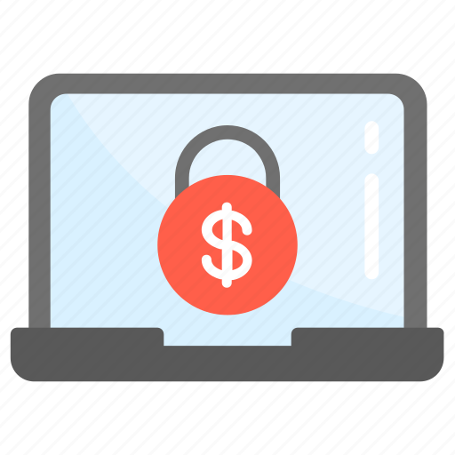 Currency, money, online, payment, secure, laptop, safe icon - Download on Iconfinder