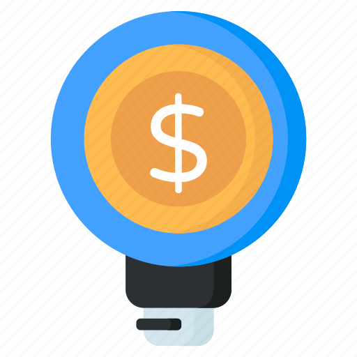 Financial idea, money idea, financial innovation, creative idea, new idea icon - Download on Iconfinder