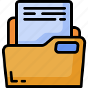 folder, storage, data, file, microsoft, office, repository