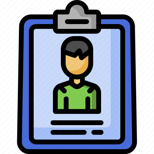 Portfolio, pen, profile, job, resume, curriculum, vitae icon - Download on Iconfinder