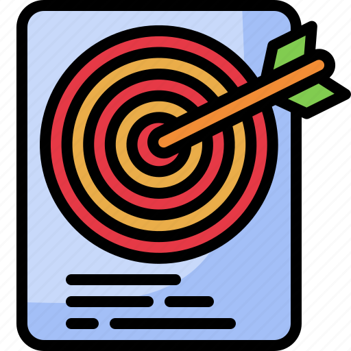 Target, goal, goals, objectives, achievement, arrow, targeting icon - Download on Iconfinder