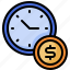 time, is, money, digital, cryptocurrency, business, finance 
