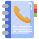 contact, book, contacts, phone, person, miscellaneous, notepad