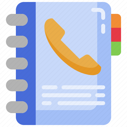 Contact, book, contacts, phone, person, miscellaneous, notepad icon - Download on Iconfinder