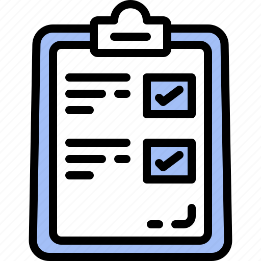 Checklist, list, task, check, conclusion, tasks, clipboard icon - Download on Iconfinder