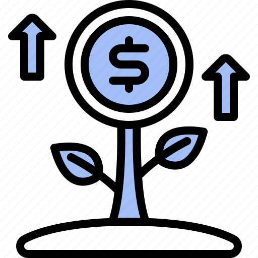 Investment, money, return, business, and, finance, currency icon - Download on Iconfinder