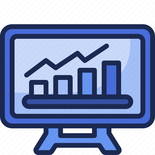 Presentation, analysis, statistics, data, analytics, business, stats icon - Download on Iconfinder