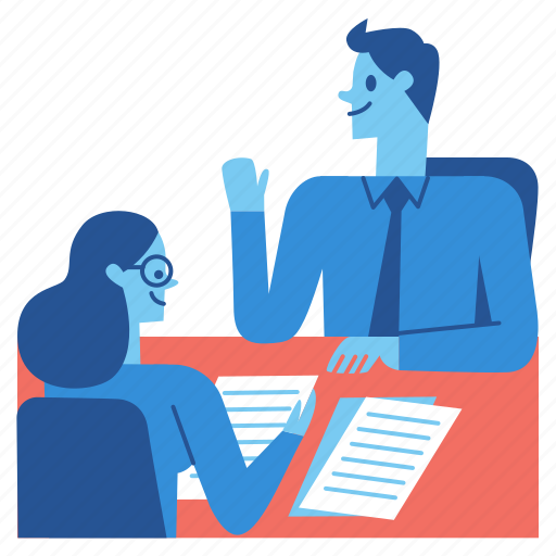 Interview, business, meeting, job, office icon - Download on Iconfinder