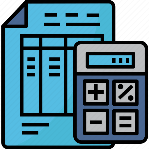 Accounting, bill, account, business, calculate, finance, calculator icon - Download on Iconfinder